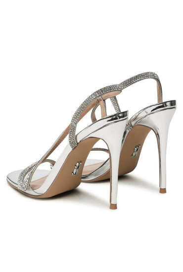 Steve Madden Сандали Novelize-R SM11002569-998 Сребрист - Mera.bg
