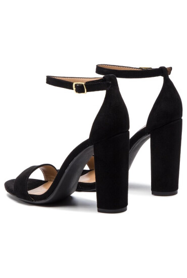 Steve Madden Сандали Carrson SM11000008-03002-015 Black Suede - Mera.bg