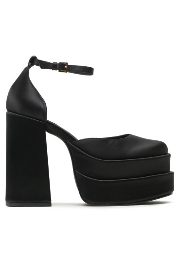 Steve Madden Сандали Charlize SM11002138-486 Black Satin - Mera.bg