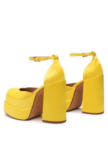 Steve Madden Сандали Charlize SM11002138-793 Yellow Satin - Mera.bg