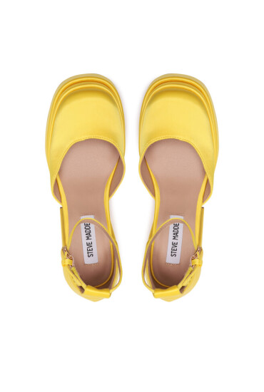 Steve Madden Сандали Charlize SM11002138-793 Yellow Satin - Mera.bg