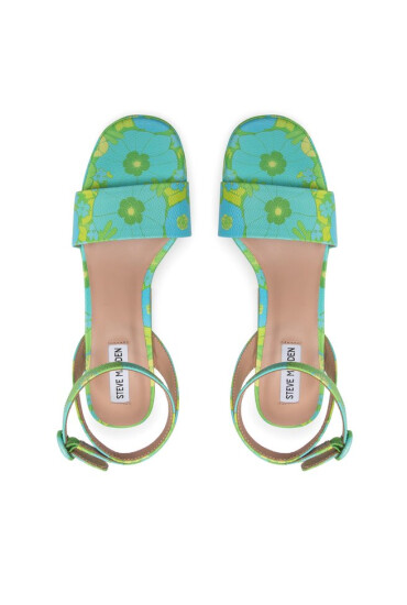 Steve Madden Сандали Paysin SM11002379-46K Lt Blue Floral - Mera.bg