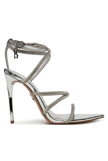 Steve Madden Сандали Sky High SM11003639 Сребрист - Mera.bg
