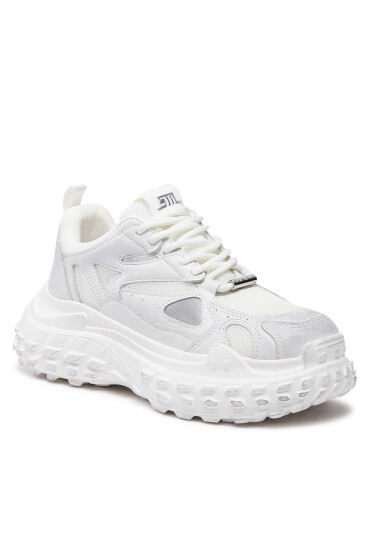 Steve Madden Сникърси Cadenza Sneaker SM11002713 SM11002713-002 Бял - Mera.bg
