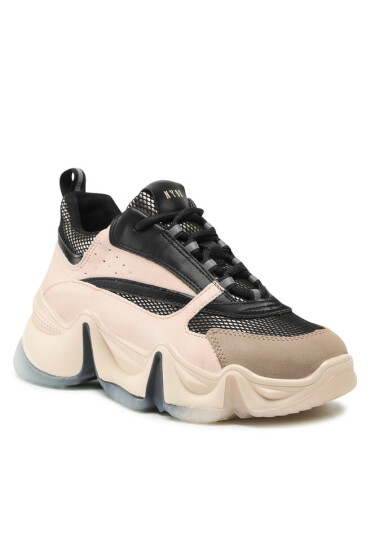 Steve Madden Сникърси City Soul SM11001805-04005-881 Rose Gold Multi - Mera.bg