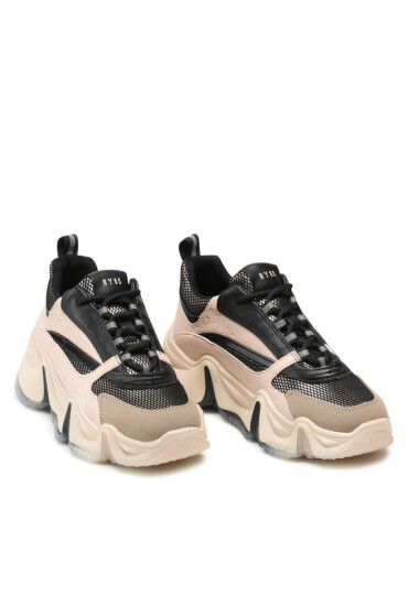 Steve Madden Сникърси City Soul SM11001805-04005-881 Rose Gold Multi - Mera.bg