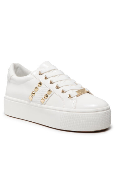 Steve Madden Сникърси Escala SM11001142-02002-108 Whtie Patent - Mera.bg