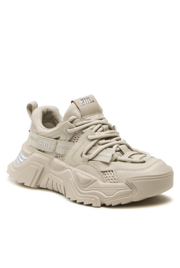 Steve Madden Сникърси Kingdom Sneaker SM11002519 SM11002519-022 Greige - Mera.bg