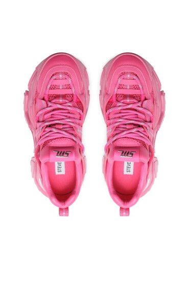 Steve Madden Сникърси Kingdom Sneaker SM11002519 SM11002519-PKS Pink/Silver - Mera.bg