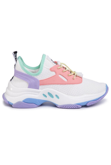 Steve Madden Сникърси Match SM11000442-04004-WHP White/Pink - Mera.bg