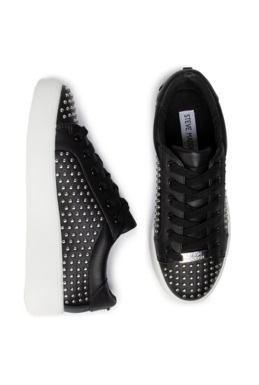 Steve Madden Сникърси SM11000650-02002-032 Black With Studs - Mera.bg