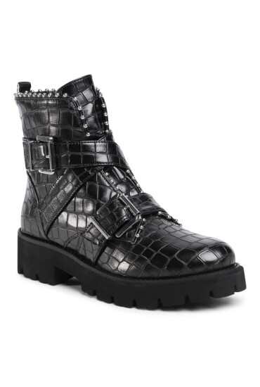Steve Madden Туристически oбувки Hoffy SM11000118-02002-066 Black Croco - Mera.bg
