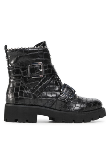 Steve Madden Туристически oбувки Hoffy SM11000118-02002-066 Black Croco - Mera.bg