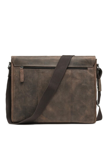 Strellson Чанта за лаптоп Jeremy Messenger Lhf 4010002561 Dark Brown 702 - Mera.bg