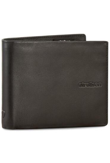 Strellson Голям мъжки портфейл Carter 4010001192 Черен - Mera.bg