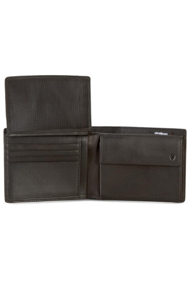 Strellson Голям мъжки портфейл Carter 4010001192 Черен - Mera.bg