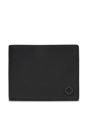 Strellson Голям мъжки портфейл 4010003350 Черен - Mera.bg