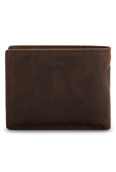 Strellson Голям мъжки портфейл Baker Street 4010000048 Кафяв - Mera.bg
