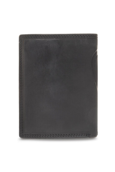 Strellson Голям мъжки портфейл Baker Street 4010000224 Черен - Mera.bg