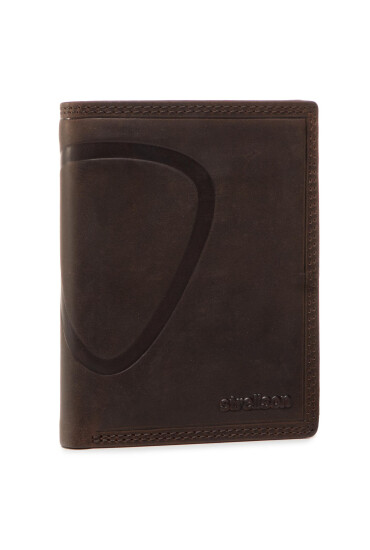 Strellson Голям мъжки портфейл Baker Street 4010000224 Кафяв - Mera.bg