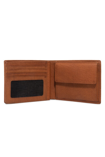 Strellson Голям мъжки портфейл Bill Fold H8 4010002741 Кафяв - Mera.bg