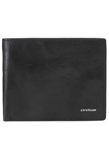 Strellson Голям мъжки портфейл Billfold H8 4010001301 Черен - Mera.bg
