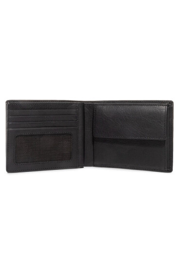 Strellson Голям мъжки портфейл Blackwall 4010002741 Черен - Mera.bg