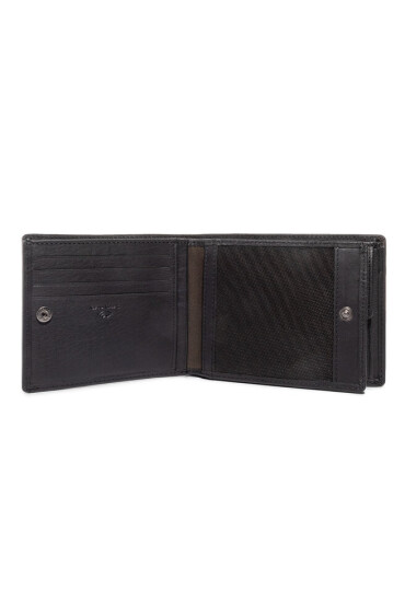 Strellson Голям мъжки портфейл Blackwall 4010002741 Черен - Mera.bg