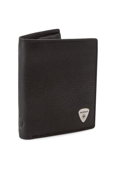 Strellson Голям мъжки портфейл Harrison Reno Q6 4010001046 Black 900 - Mera.bg