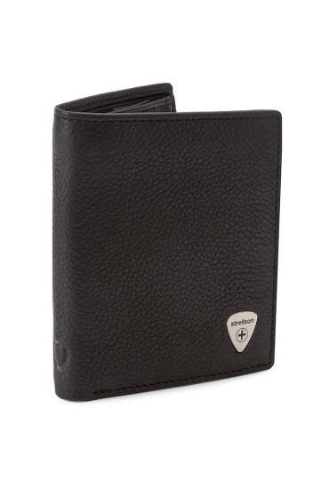 Strellson Голям мъжки портфейл Harrison Reno Q6 4010001046 Black 900 - Mera.bg