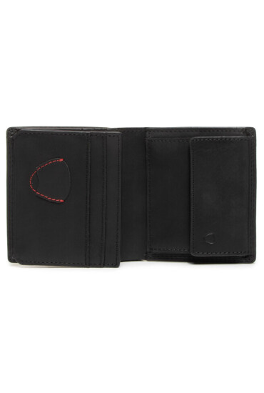 Strellson Малък мъжки портфейл Baker Street 4010000047 Черен - Mera.bg