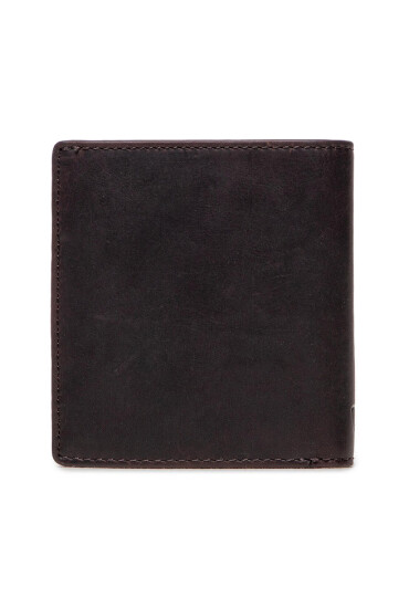 Strellson Малък мъжки портфейл Camden 4010002296 Dark Brown 702 - Mera.bg