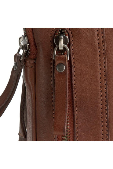 Strellson Мъжка чантичка Upminister ShoulderBag XSVZ 4010001927 Cognac 703 - Mera.bg