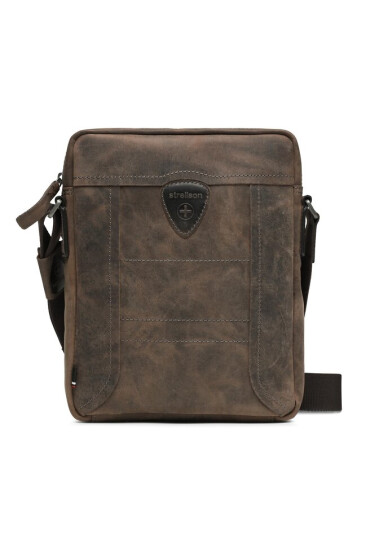Strellson Мъжка чантичка Marcus Shoulderbag Svz 4010002563 Dark Brown 702 - Mera.bg