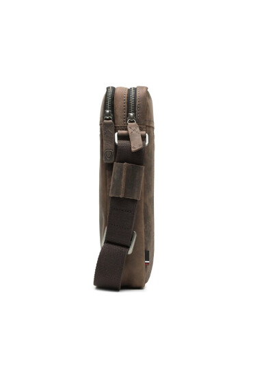 Strellson Мъжка чантичка Marcus Shoulderbag Svz 4010002563 Dark Brown 702 - Mera.bg