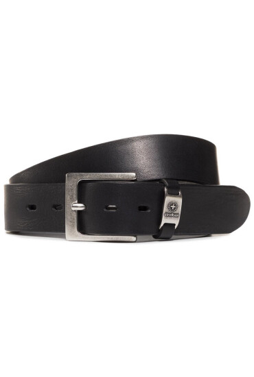 Strellson Мъжки колан 3096 Black 001 - Mera.bg
