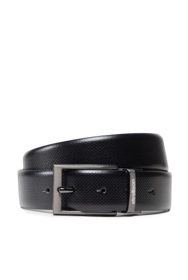 Strellson Мъжки колан 3175 Black/Black 001 - Mera.bg