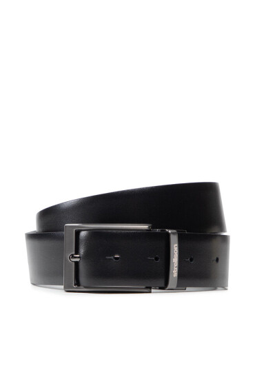 Strellson Мъжки колан 3175 Black/Black 001 - Mera.bg