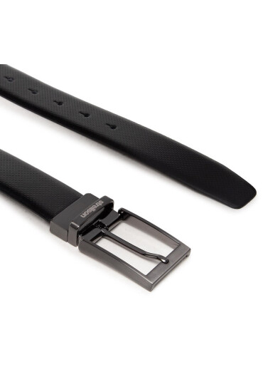 Strellson Мъжки колан 3175 Black/Black 001 - Mera.bg