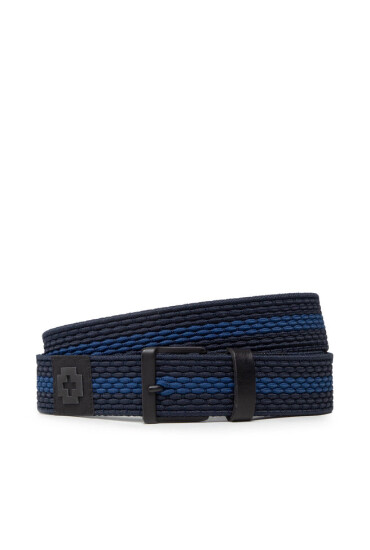 Strellson Мъжки колан 3216 Black/D'Blue 425 - Mera.bg