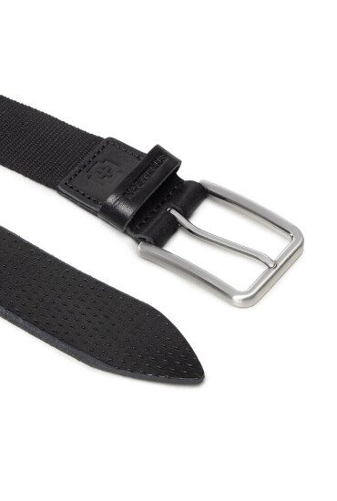 Strellson Мъжки колан 3222 Black 001 - Mera.bg