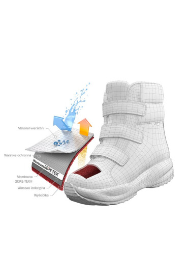 Superfit Апрески GORE-TEX 1-009162-2000 D Grau/Orange - Mera.bg