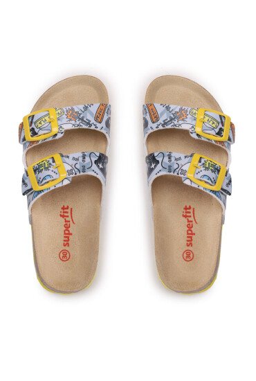 Superfit Чехли 1-800111-2500 S Grau/Mehrfarbig - Mera.bg