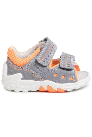 Superfit Сандали 6-00030-26 M Hellgrau/Orange - Mera.bg