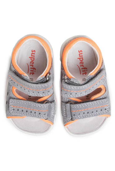 Superfit Сандали 6-00030-26 M Hellgrau/Orange - Mera.bg