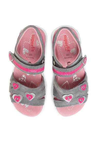 Superfit Сандали 6-06133-25 M Hellgrau/Rosa - Mera.bg