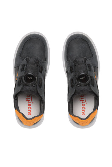 Superfit Сникърси 1-006458-2000 D Grey/Orange - Mera.bg