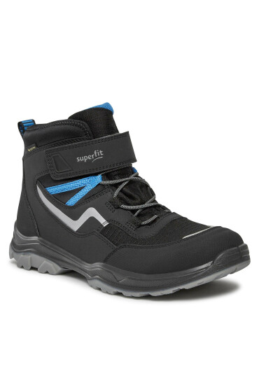 Superfit Туристически oбувки GORE-TEX 1-000074-0010 S Black/Light-Blue - Mera.bg