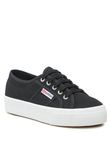 Superga Гуменки 2730 Mid Platform S2127IW Black/Fwhite F83 - Mera.bg