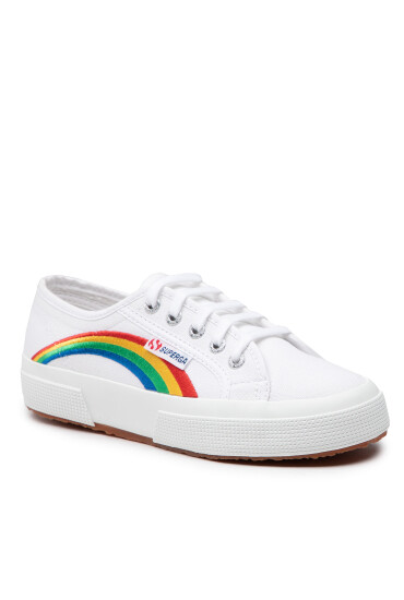 Superga Гуменки 2750 Rainbow Embroidery S81281W White/Rainbow A6Z - Mera.bg